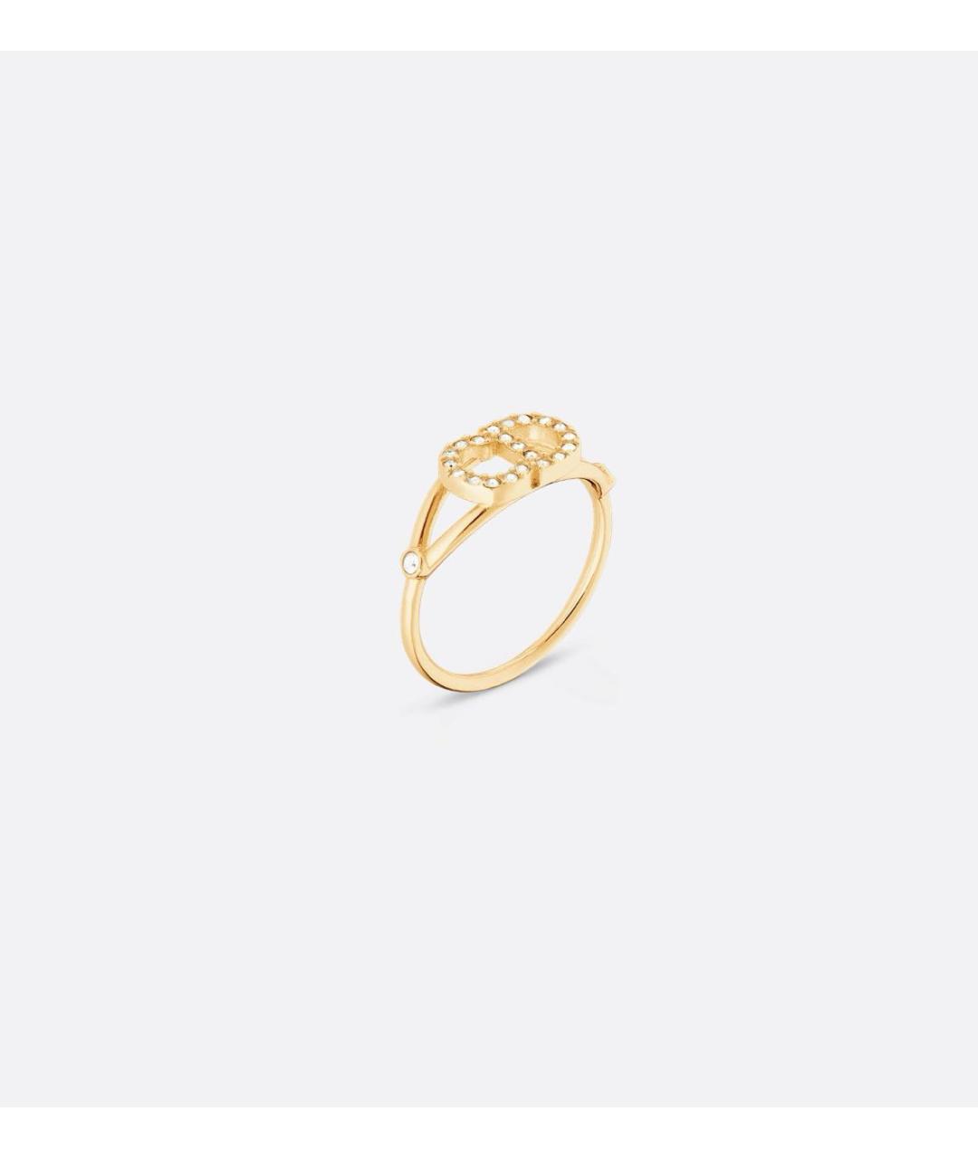 CHRISTIAN DIOR Золотое металлическое кольцо, фото 6