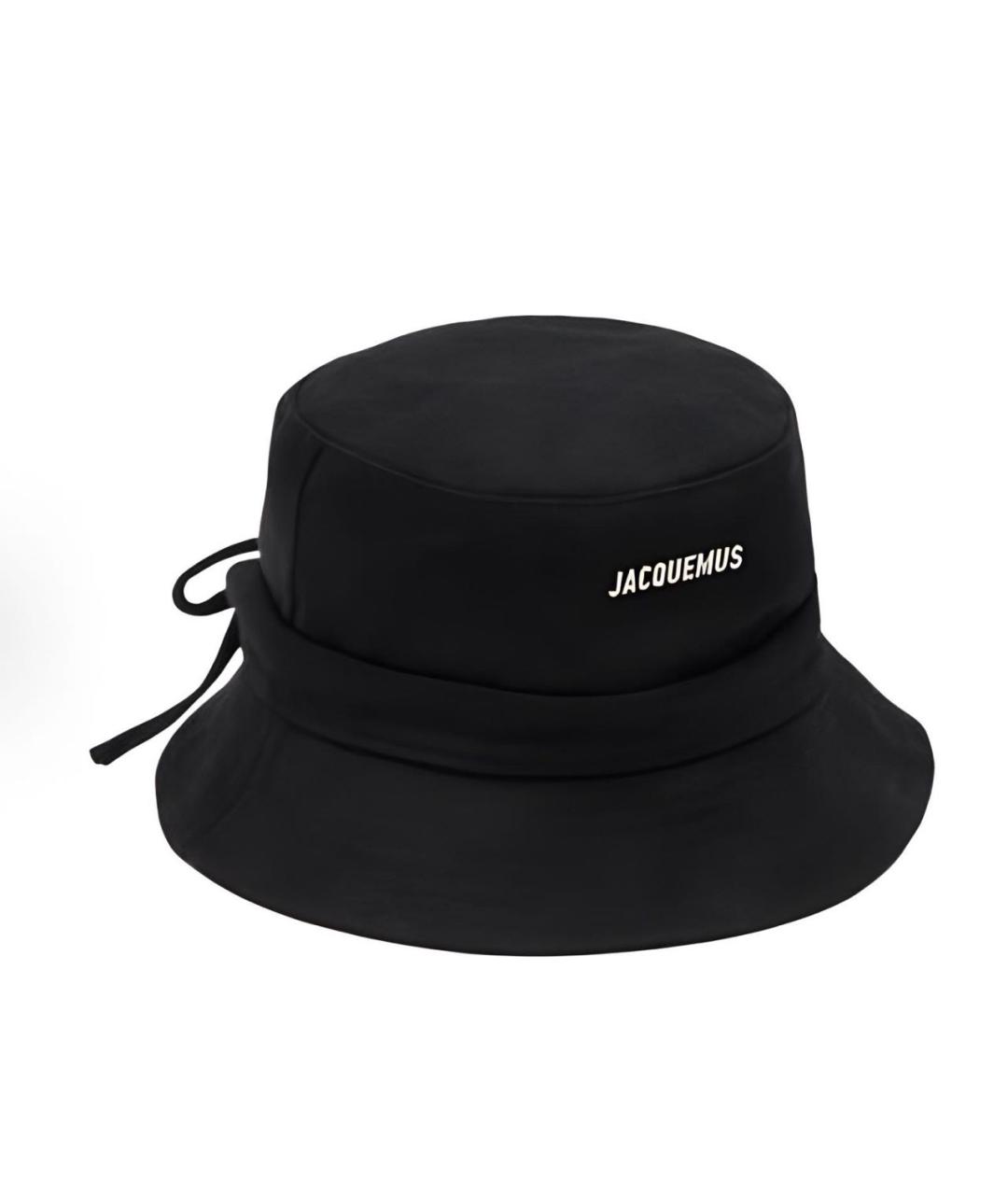 JACQUEMUS Черная панама, фото 3