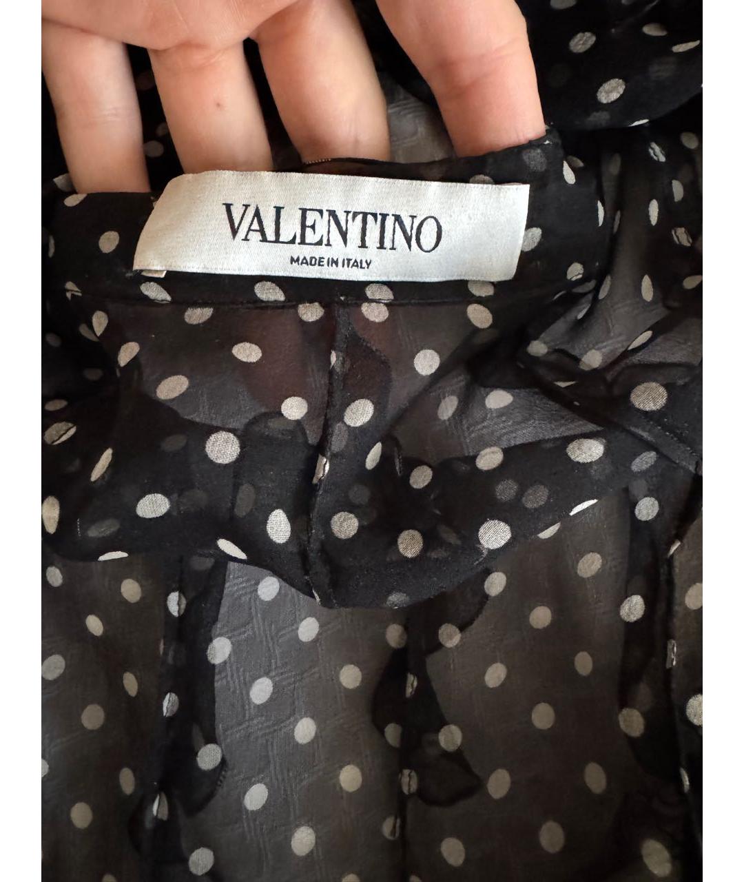 VALENTINO Мульти шелковая блузы, фото 6