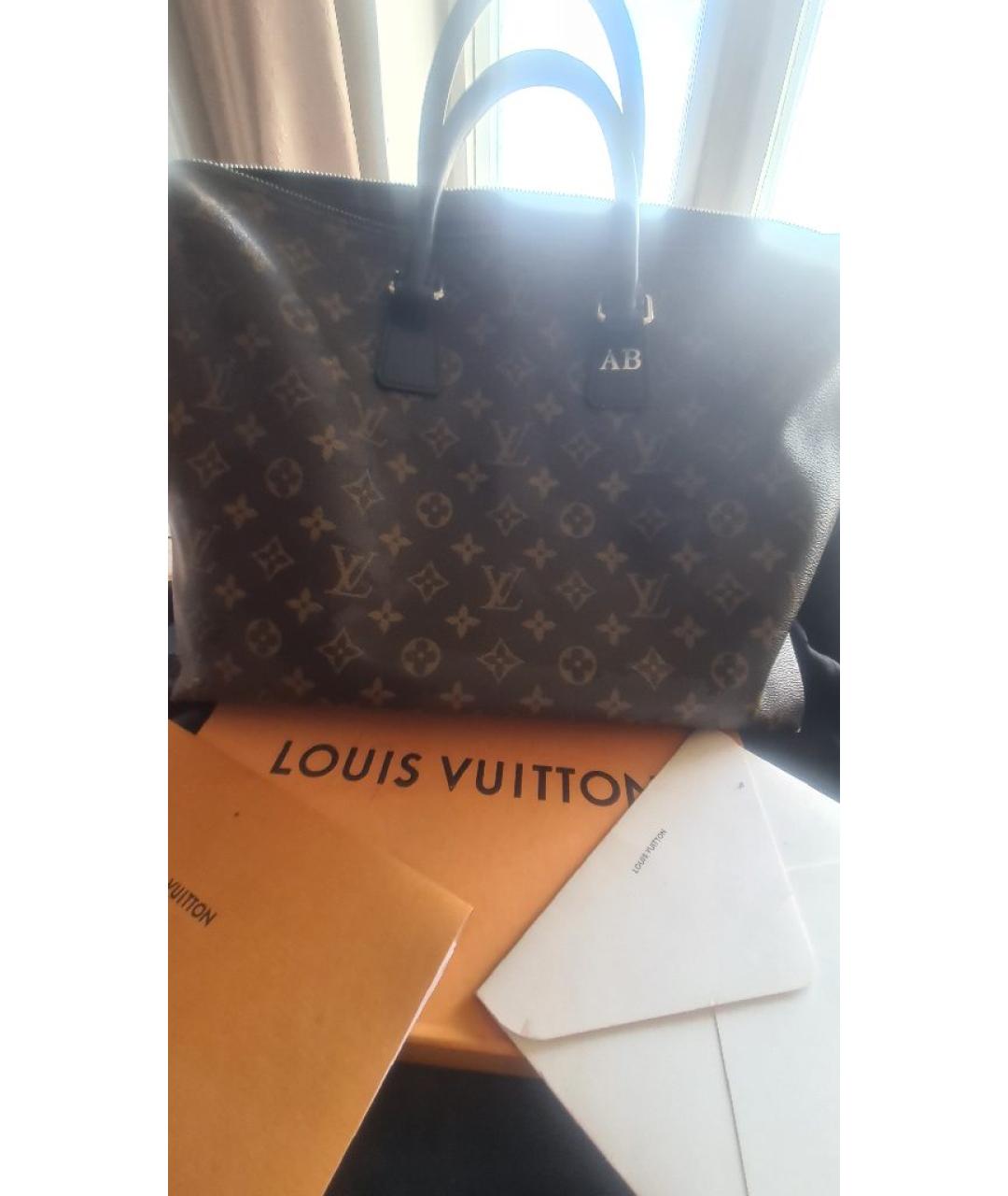 LOUIS VUITTON Коричневый портфель, фото 5