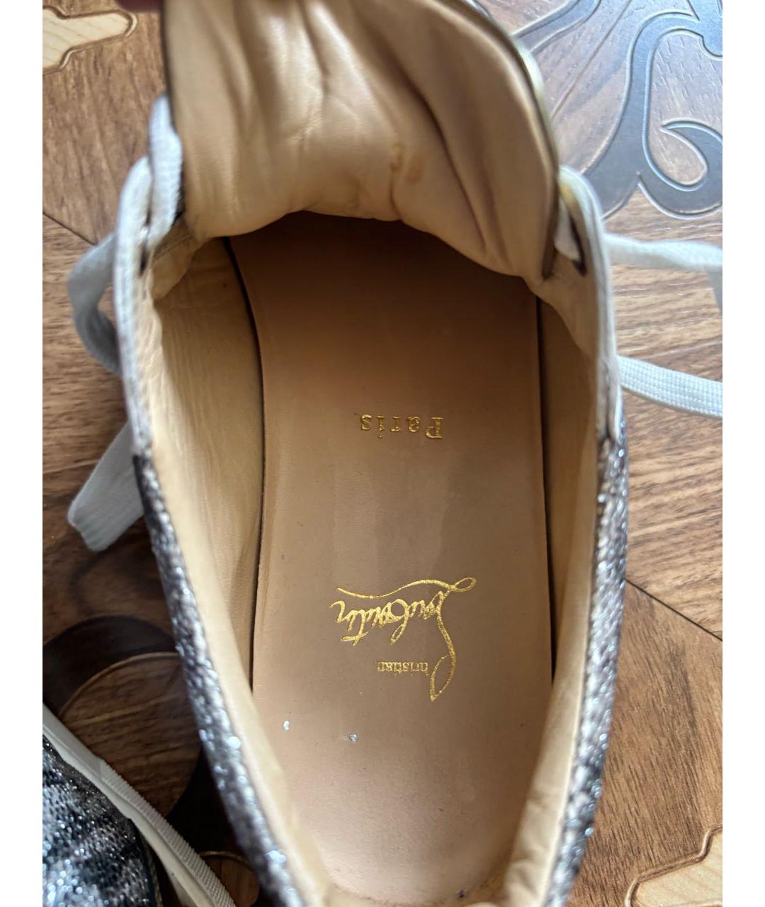 CHRISTIAN LOUBOUTIN Кожаные кеды, фото 7