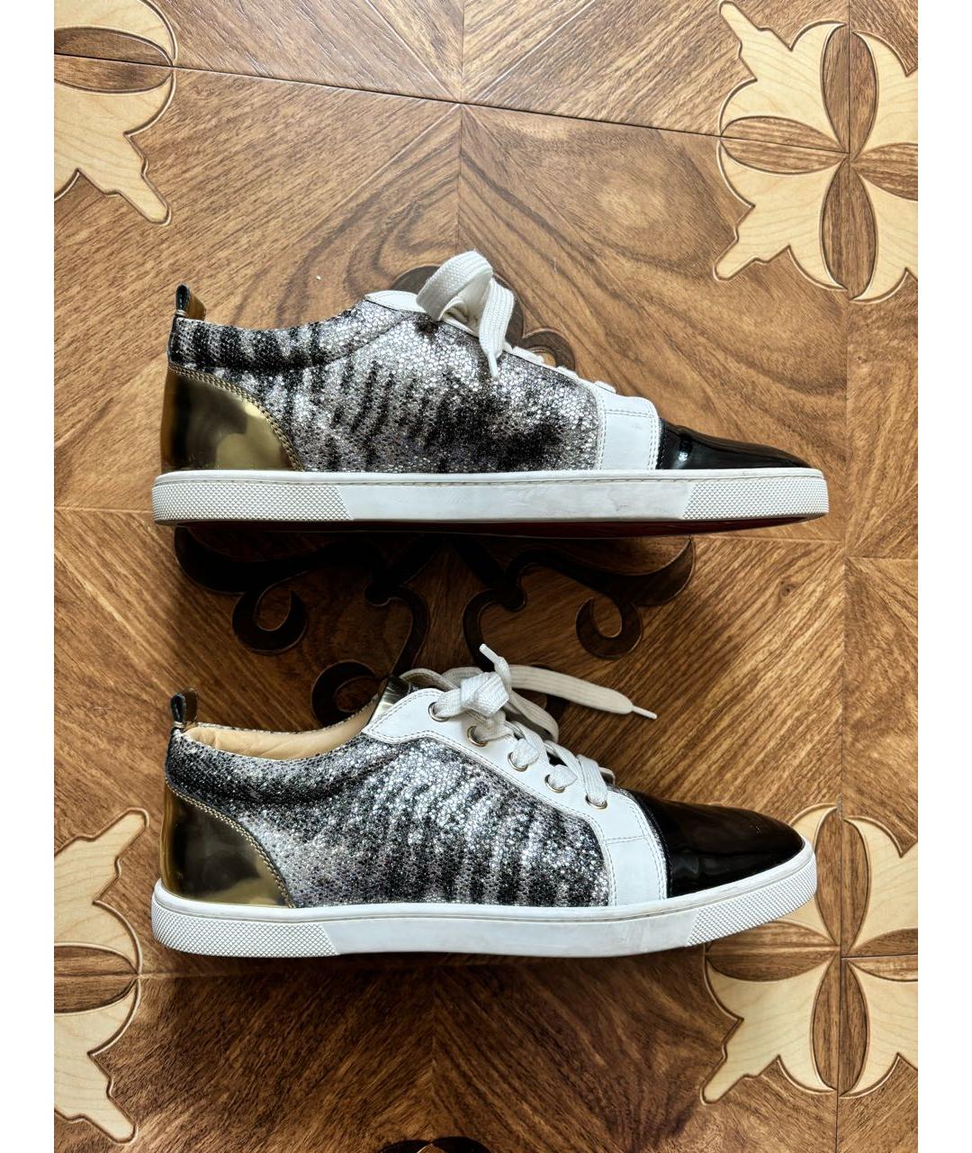 CHRISTIAN LOUBOUTIN Кожаные кеды, фото 3