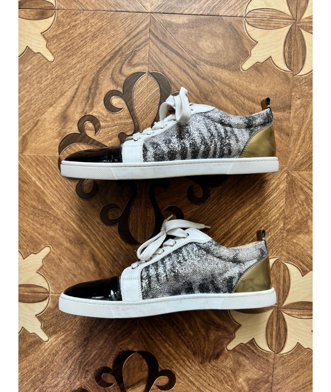 CHRISTIAN LOUBOUTIN Кожаные кеды, фото 4