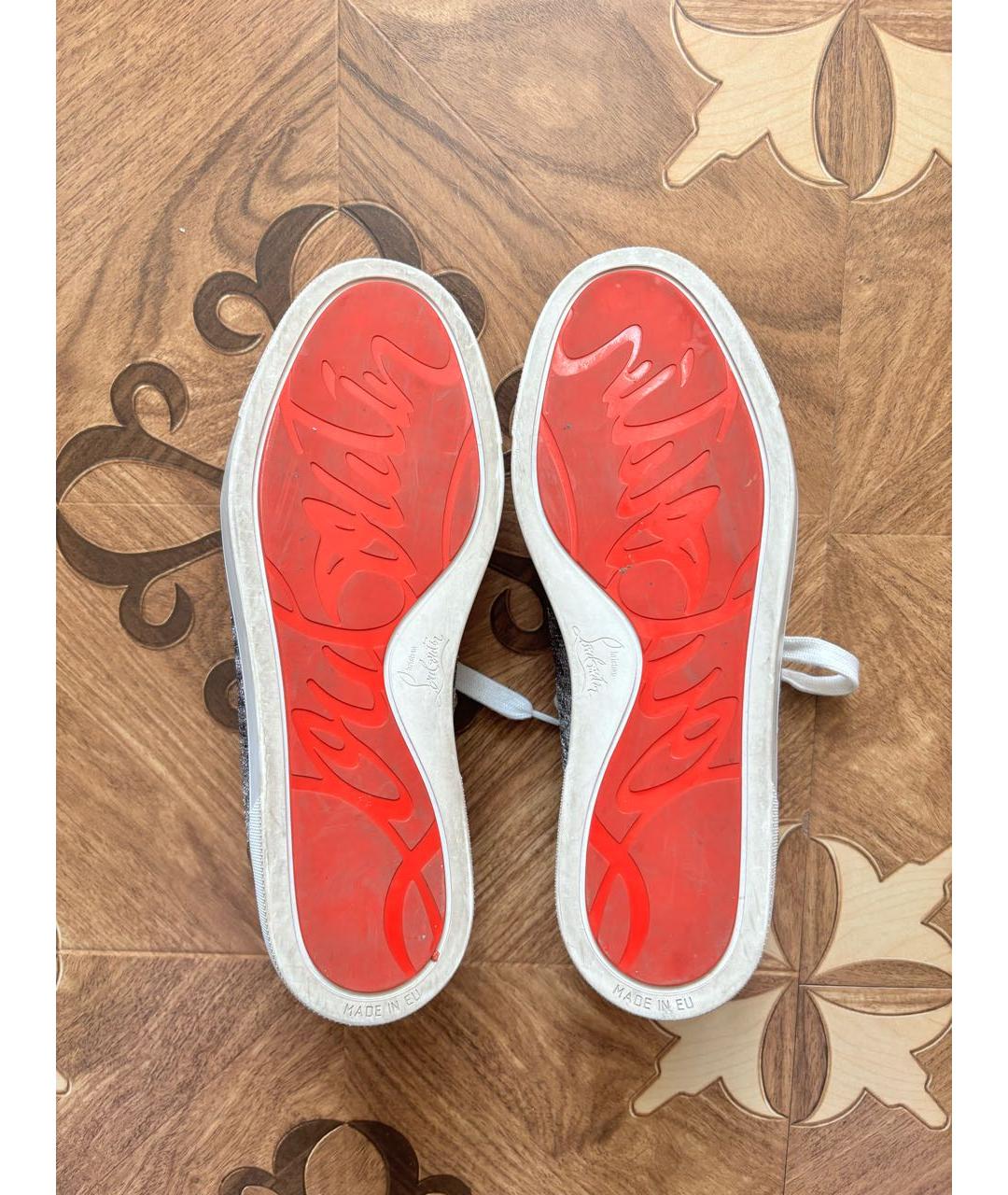 CHRISTIAN LOUBOUTIN Кожаные кеды, фото 5