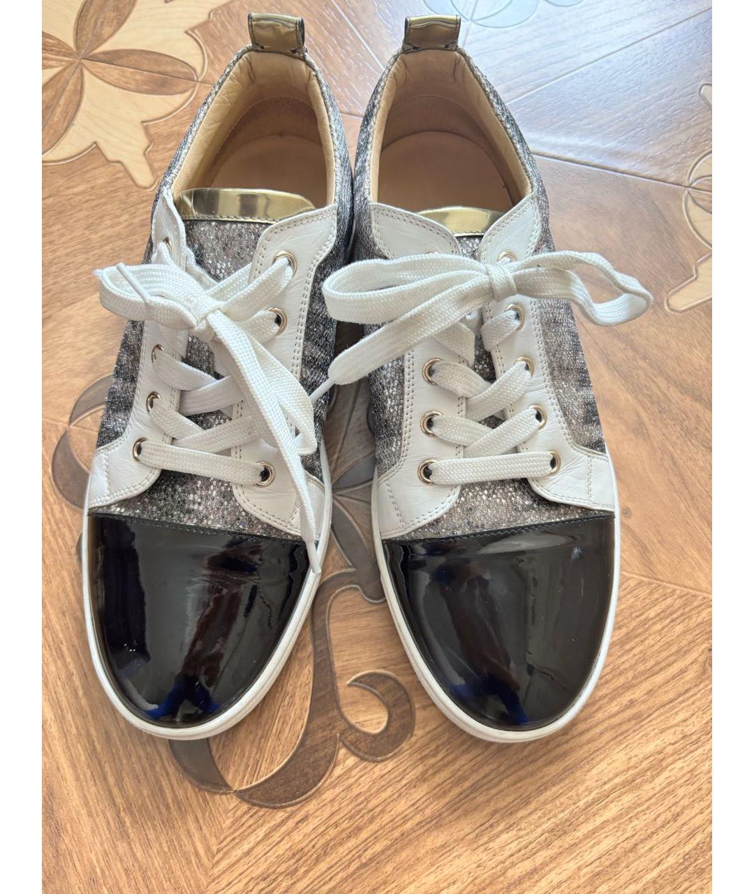 CHRISTIAN LOUBOUTIN Кожаные кеды, фото 2