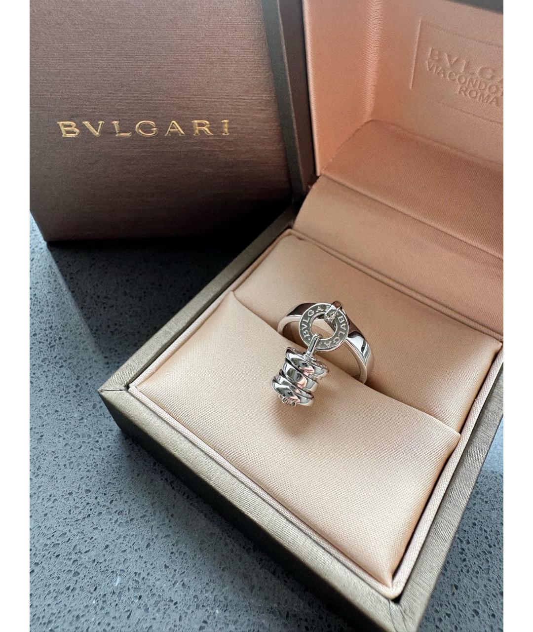 BVLGARI Кольцо из белого золота, фото 8
