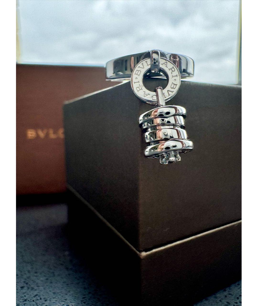 BVLGARI Кольцо из белого золота, фото 3