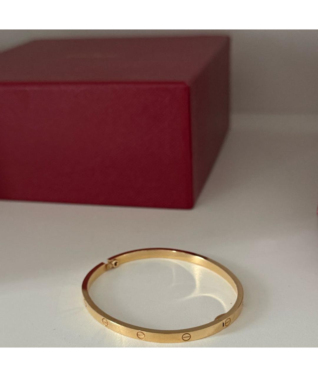 CARTIER Золотой браслет из желтого золота, фото 2