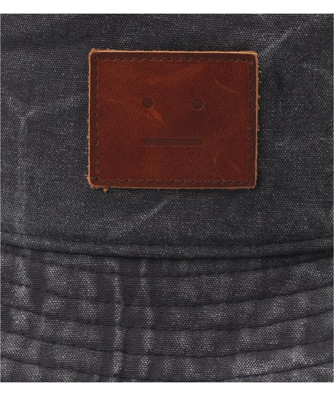 ACNE STUDIOS Серая хлопковая панама, фото 2