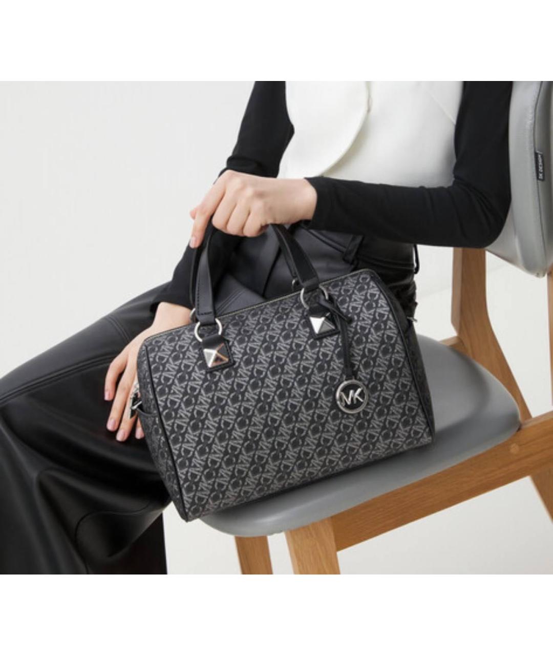 MICHAEL KORS Черная сумка через плечо, фото 5