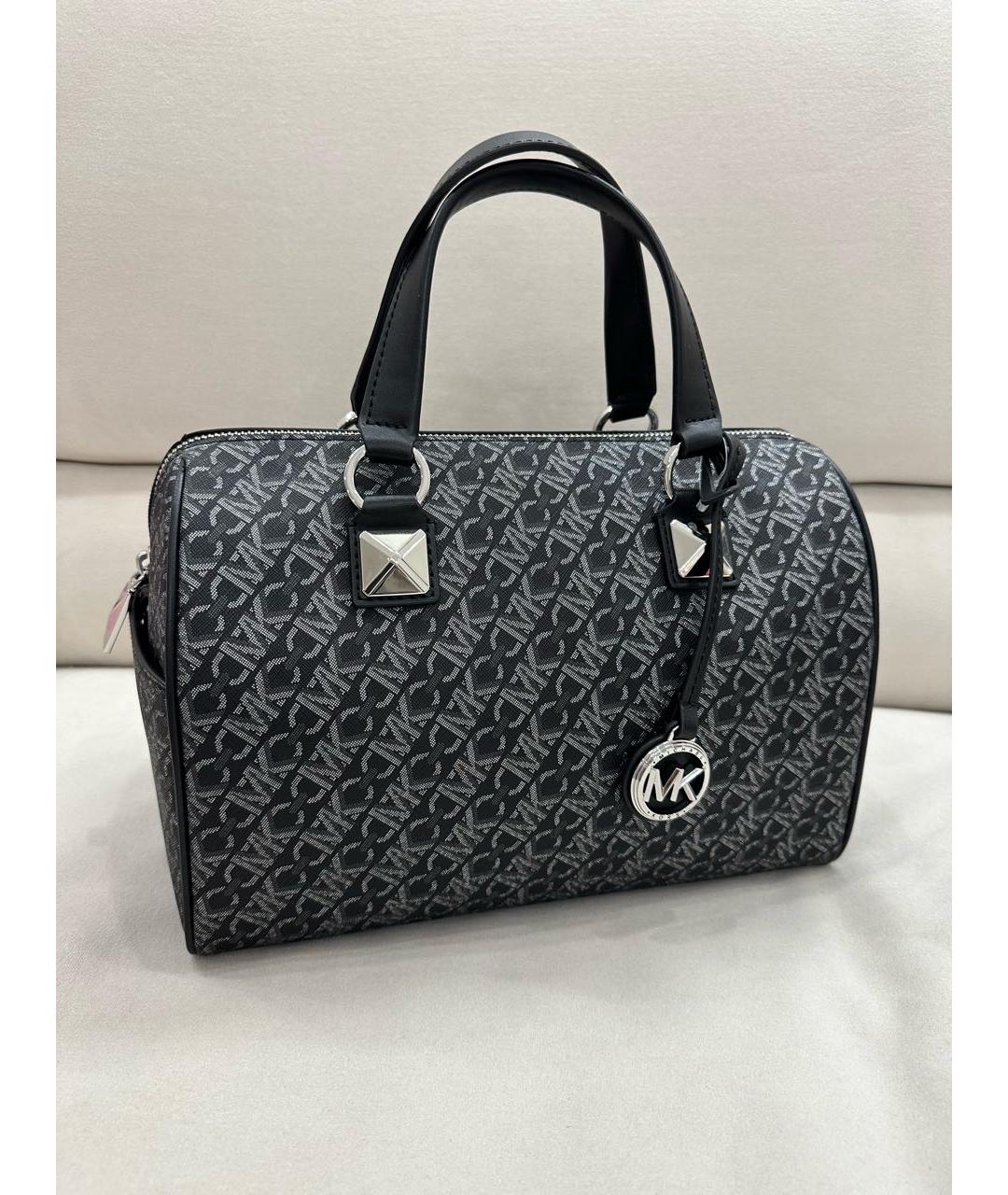 MICHAEL KORS Черная сумка через плечо, фото 6
