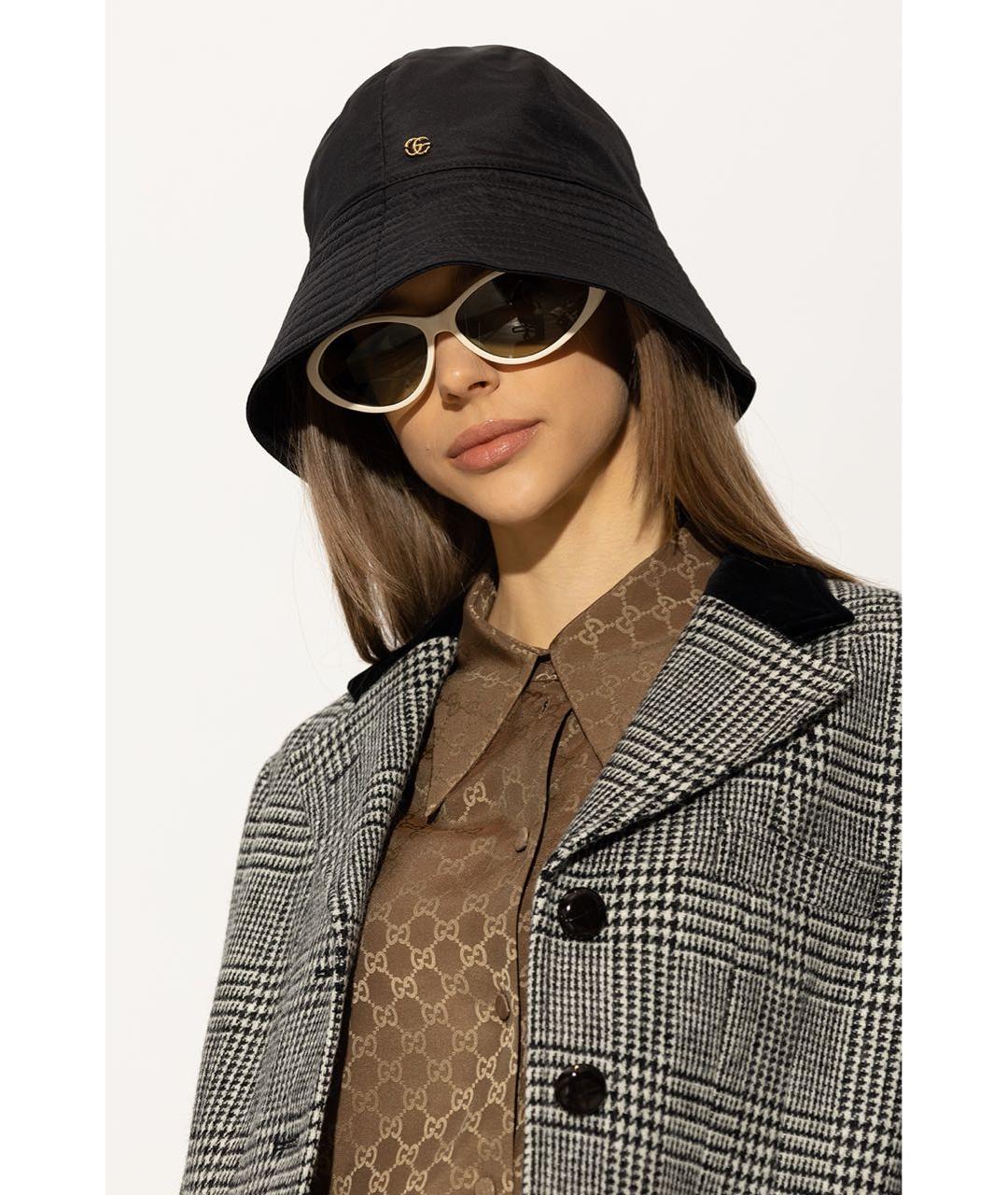 GUCCI Черная панама, фото 4