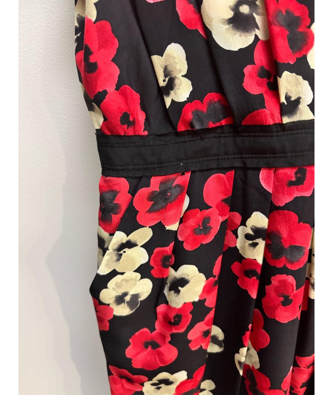 MOSCHINO Красное шелковое платье, фото 4