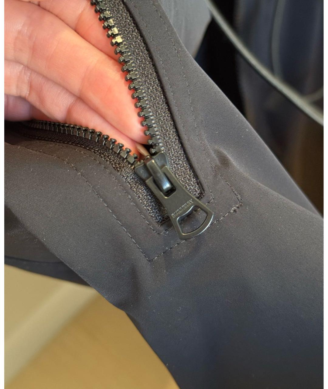 BURBERRY Черная парка, фото 7