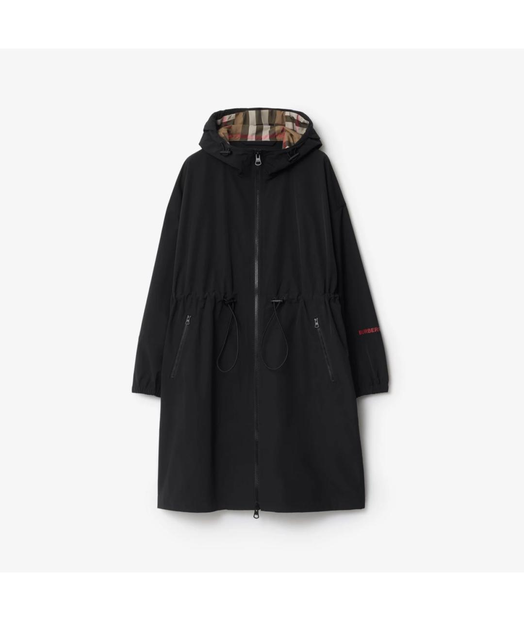 BURBERRY Черная парка, фото 9