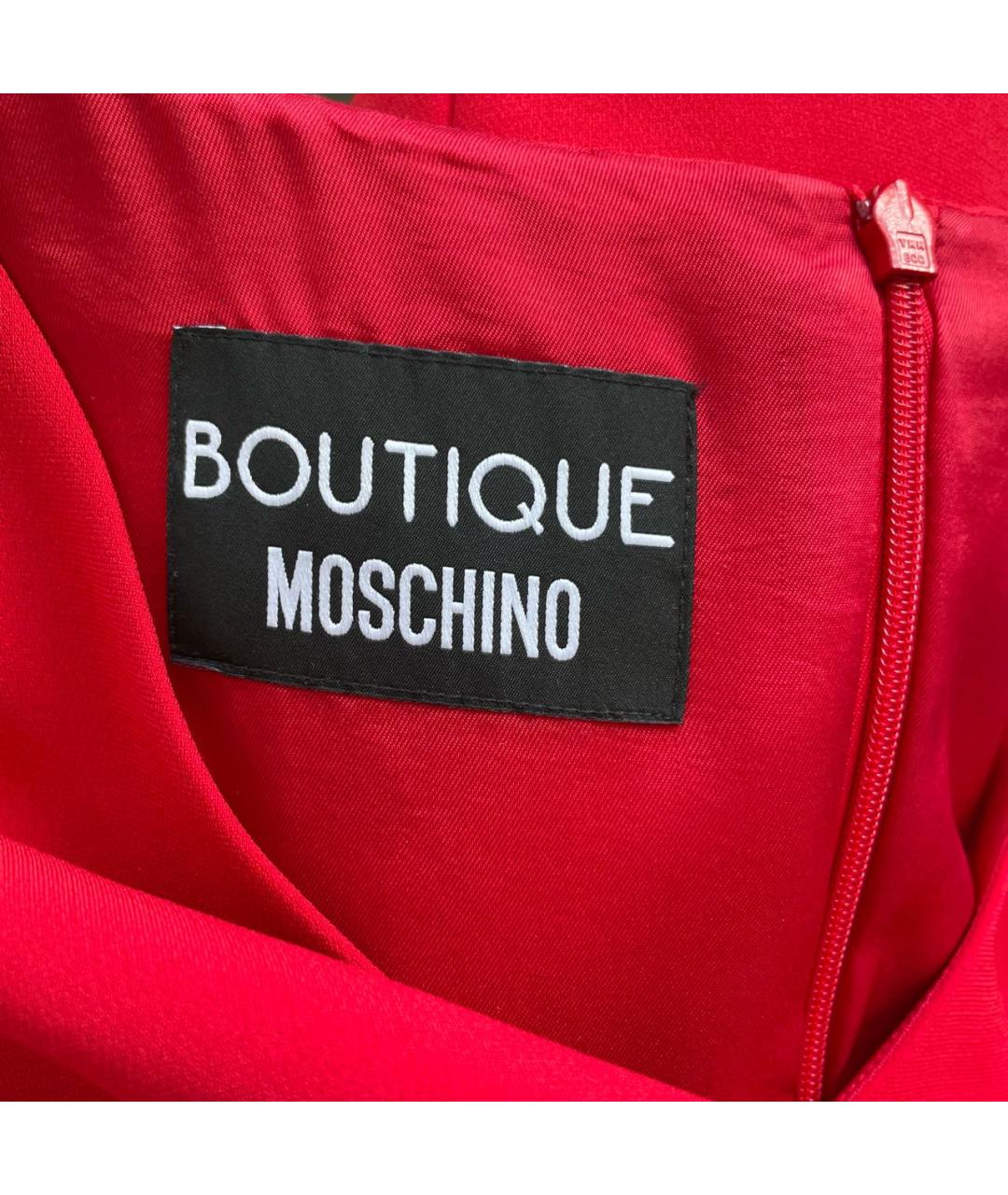 BOUTIQUE MOSCHINO Красное вечернее платье, фото 3