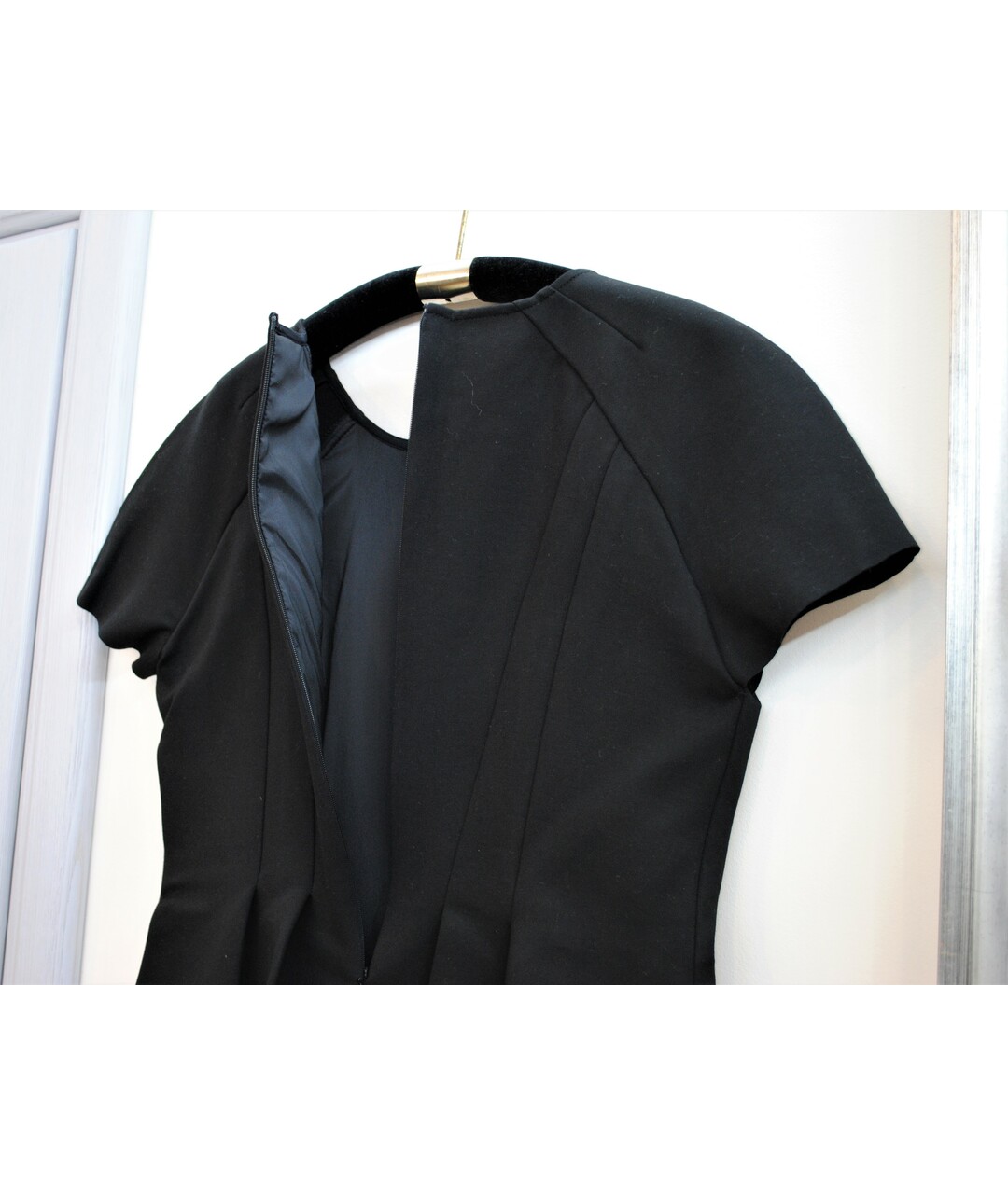 BA&SH Черное вискозное повседневное платье, фото 4