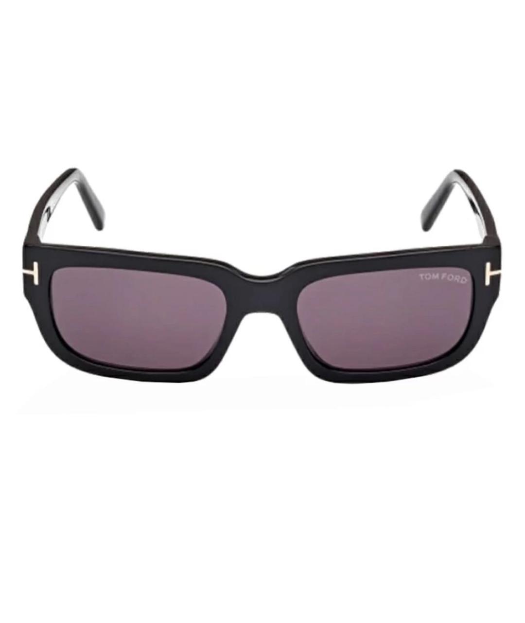 TOM FORD Черные пластиковые солнцезащитные очки, фото 3