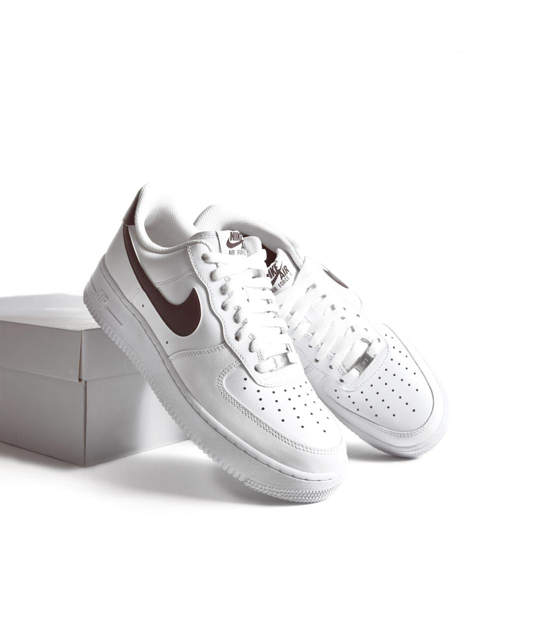 NIKE Белые низкие кроссовки / кеды, фото 2
