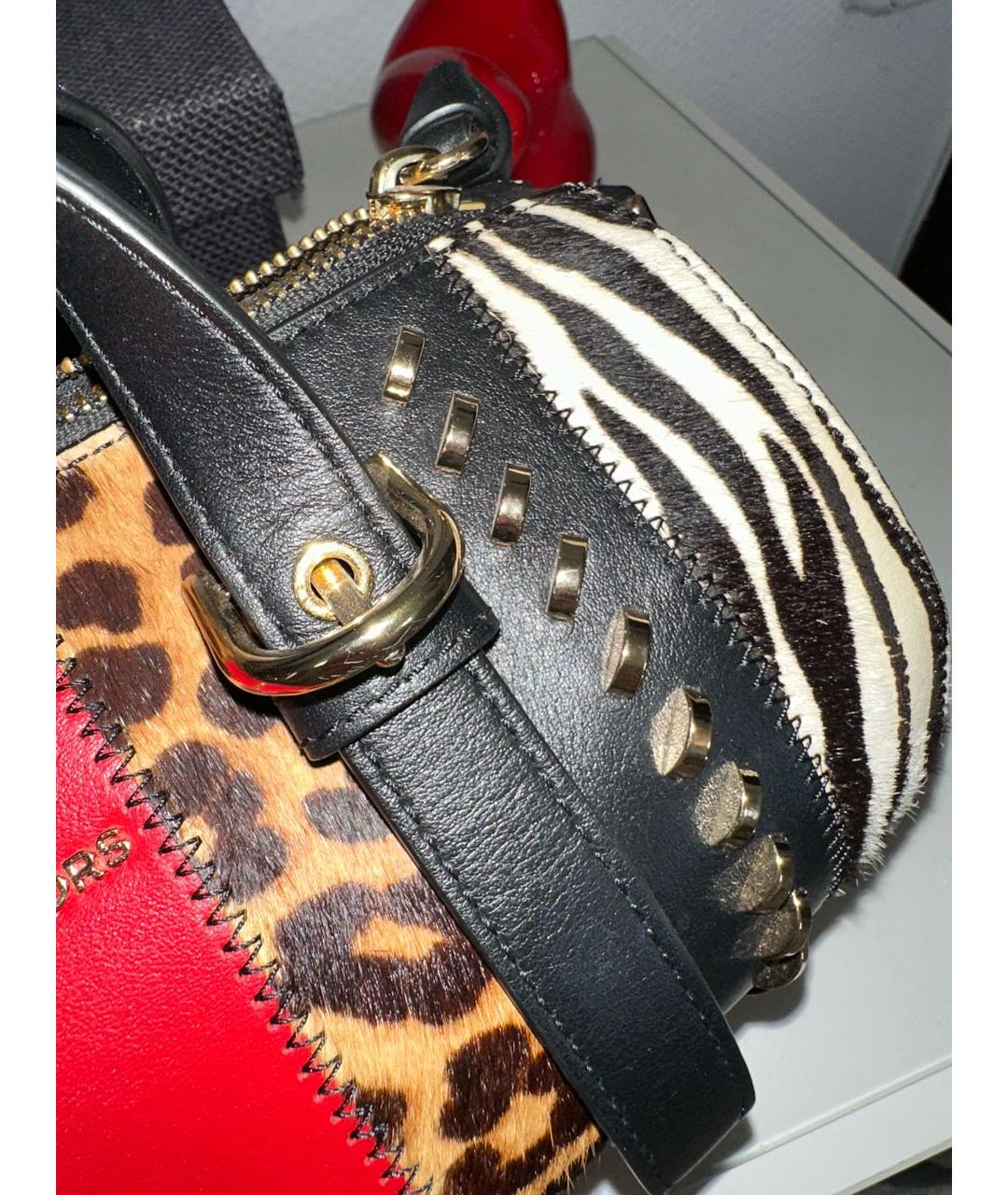 MICHAEL KORS Мульти меховая сумка с короткими ручками, фото 4