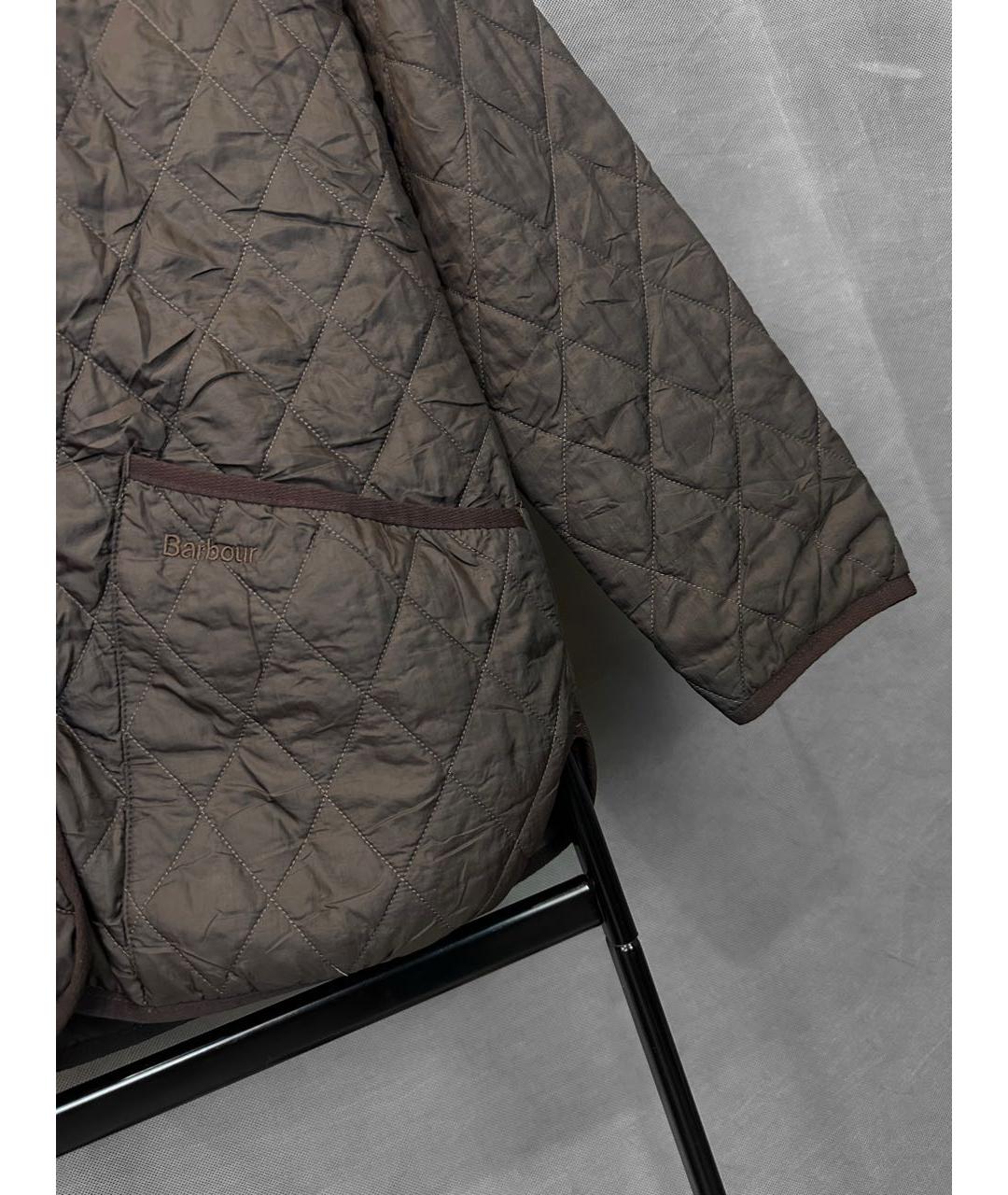 BARBOUR Коричневая куртка, фото 4