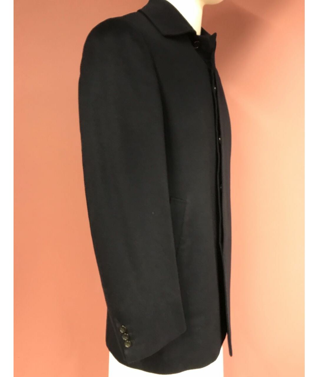 BRIONI Черное кашемировое пальто, фото 2