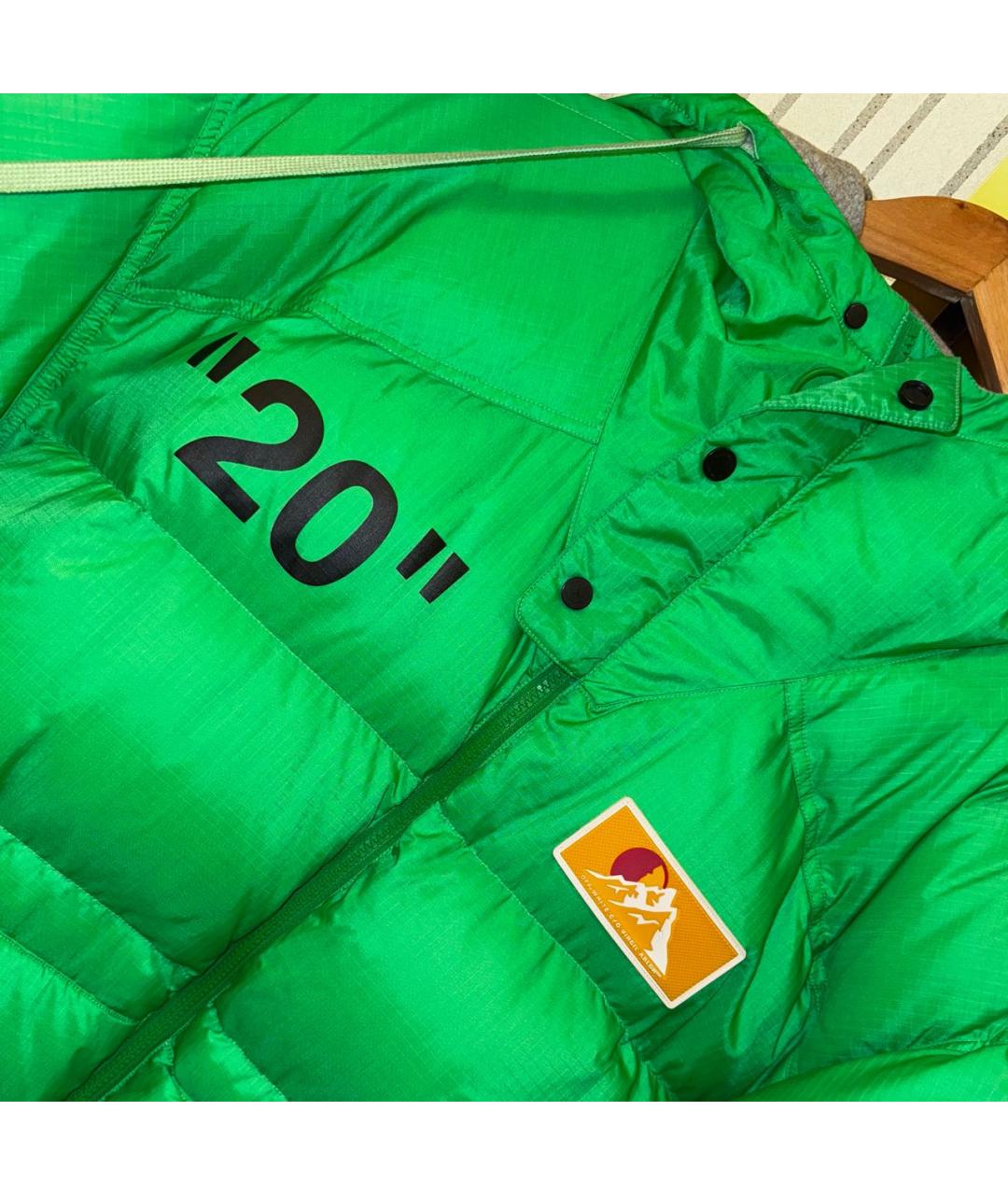 OFF-WHITE Зеленая куртка, фото 3