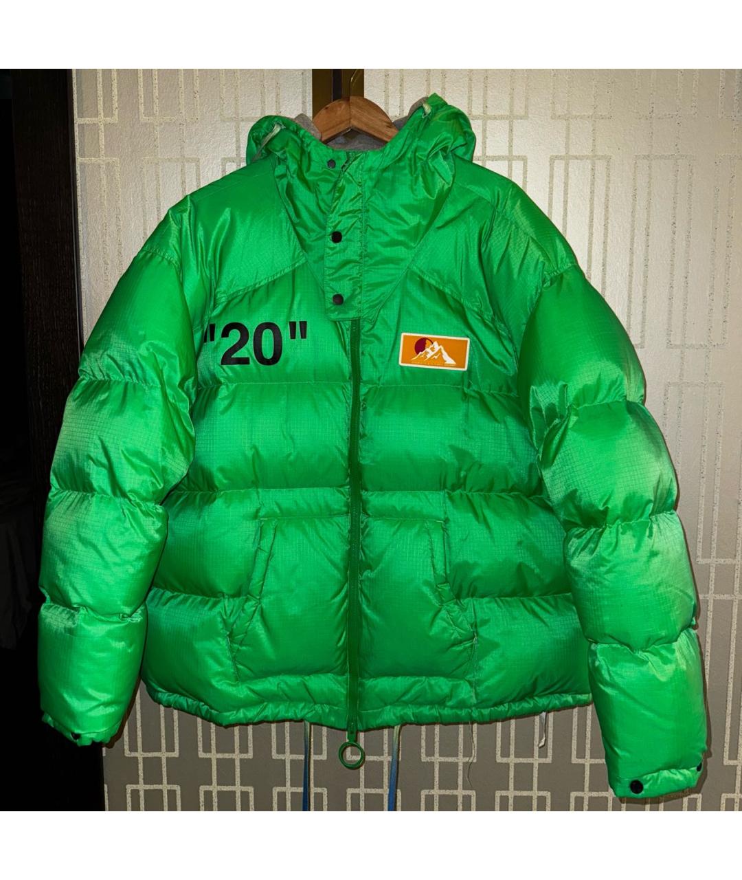 OFF-WHITE Зеленая куртка, фото 9