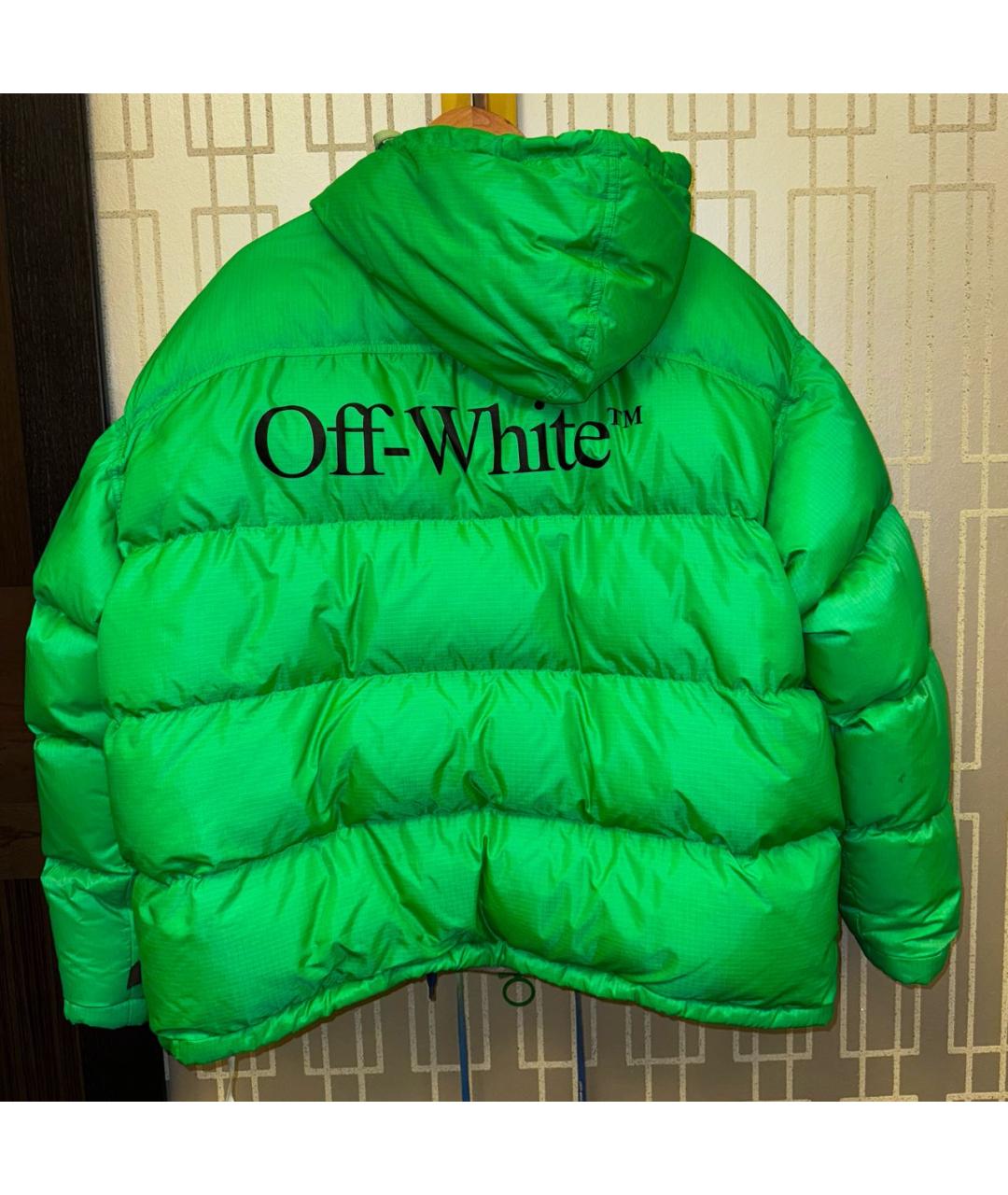 OFF-WHITE Зеленая куртка, фото 2