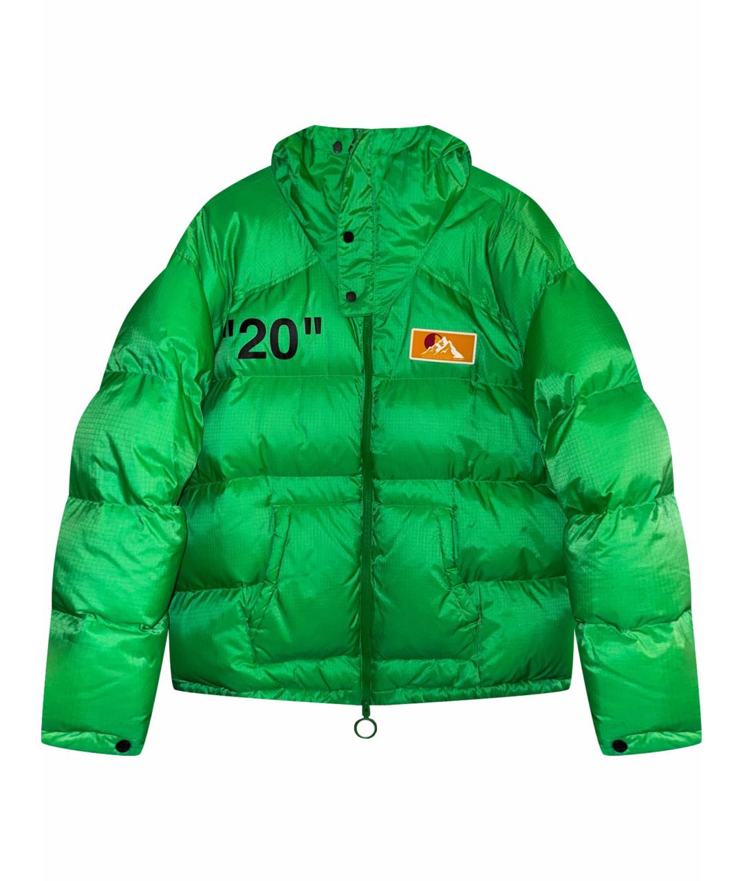OFF-WHITE Зеленая куртка, фото 1
