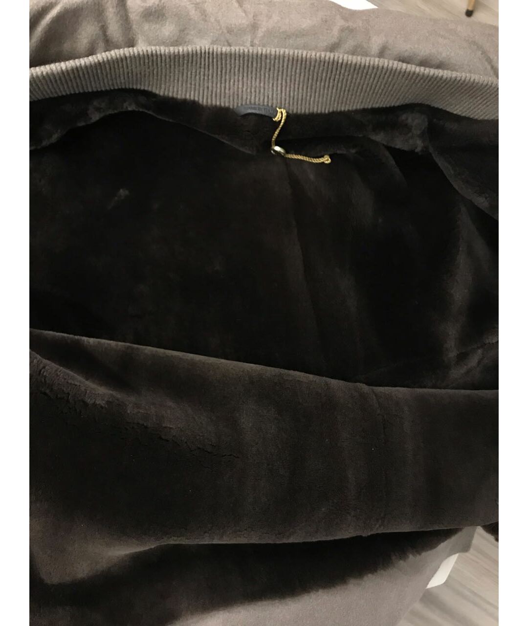 LORO PIANA Коричневая полиэстеровая куртка, фото 4
