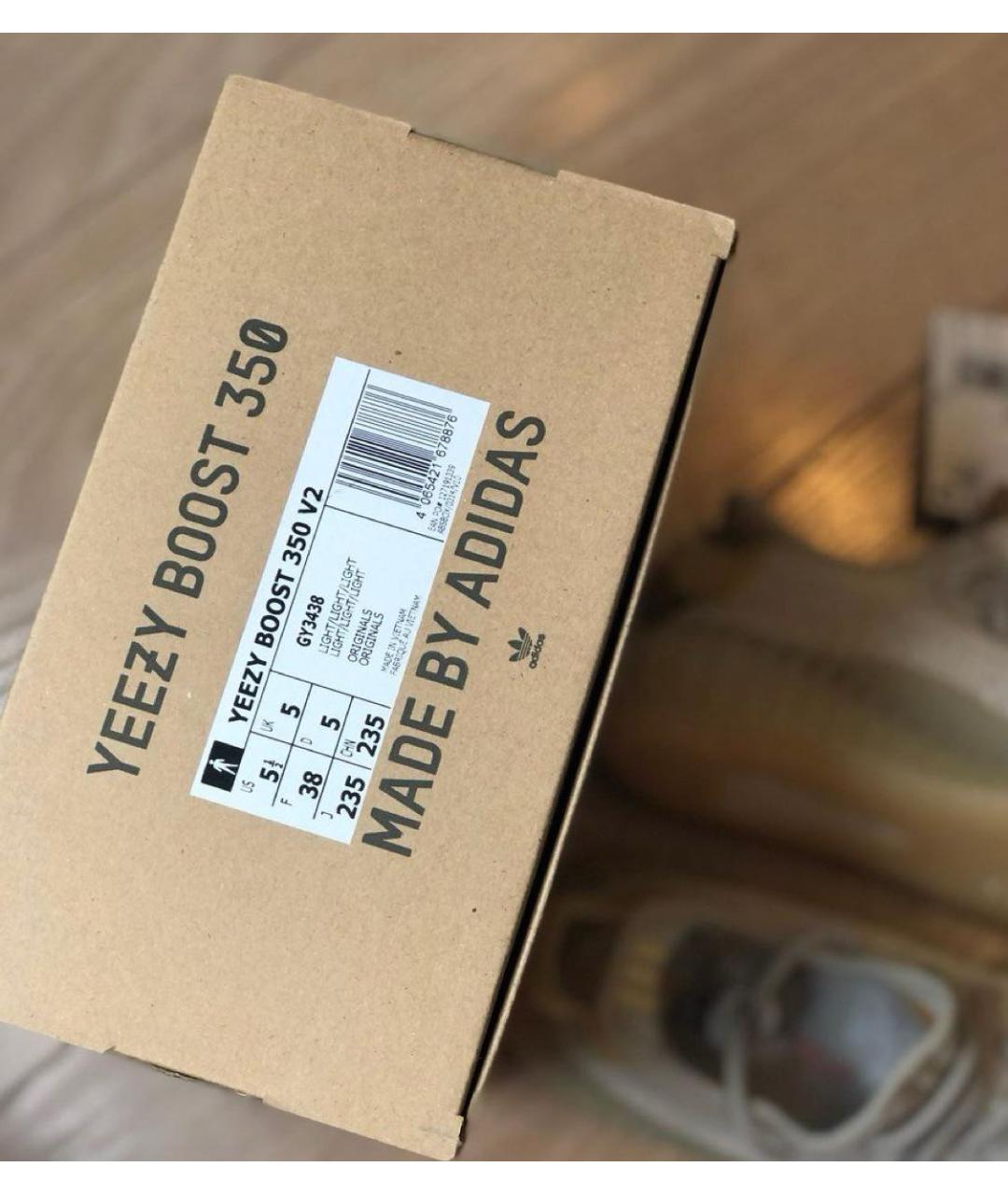 ADIDAS YEEZY Текстильные кроссовки, фото 3
