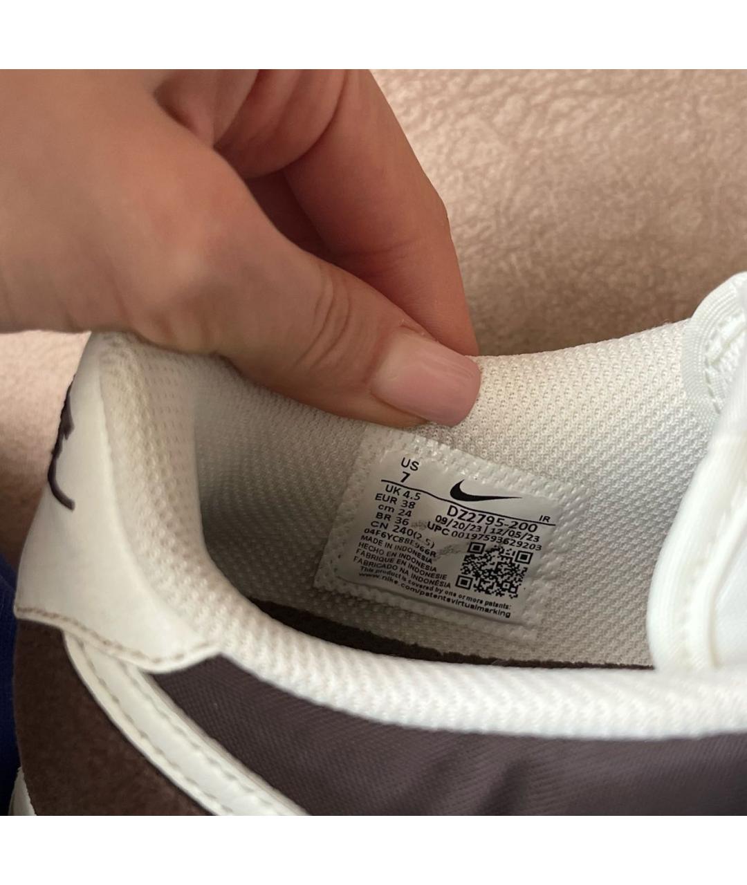 NIKE Коричневые кроссовки, фото 5