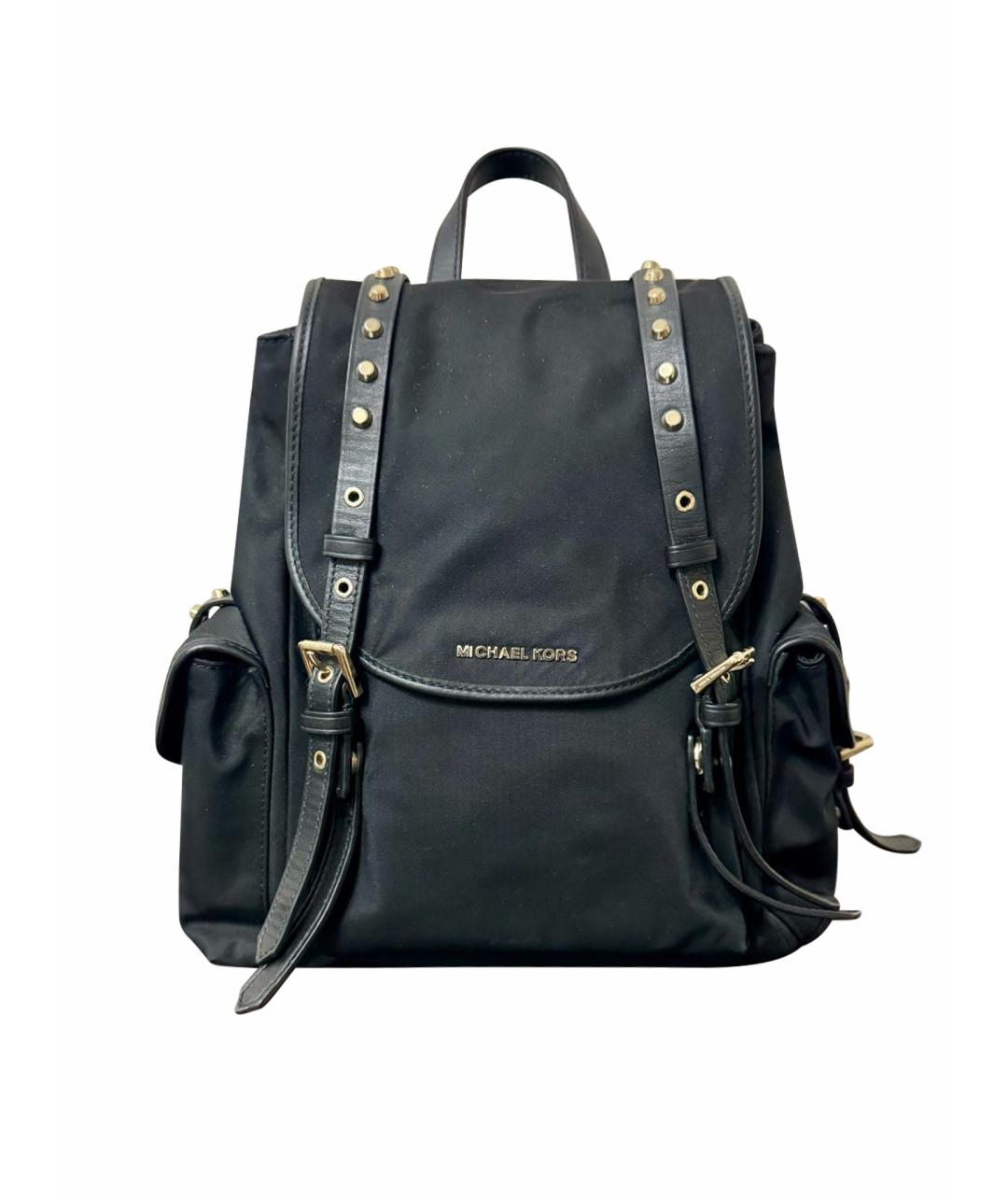 MICHAEL MICHAEL KORS Черный синтетический рюкзак, фото 1