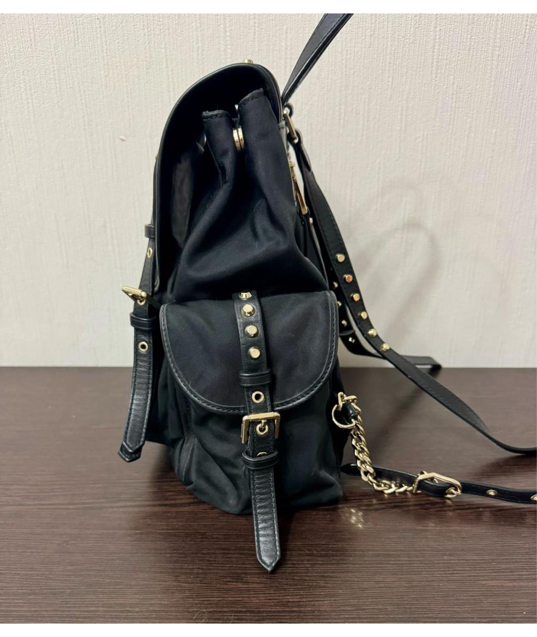 MICHAEL MICHAEL KORS Черный синтетический рюкзак, фото 3