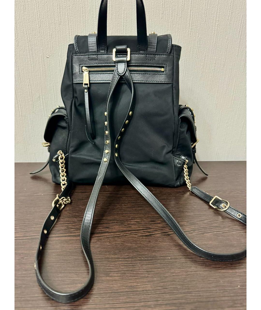 MICHAEL MICHAEL KORS Черный синтетический рюкзак, фото 2