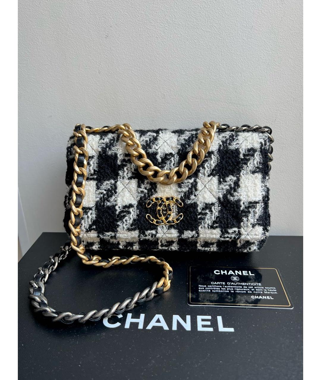 CHANEL Кожаная сумка через плечо, фото 4