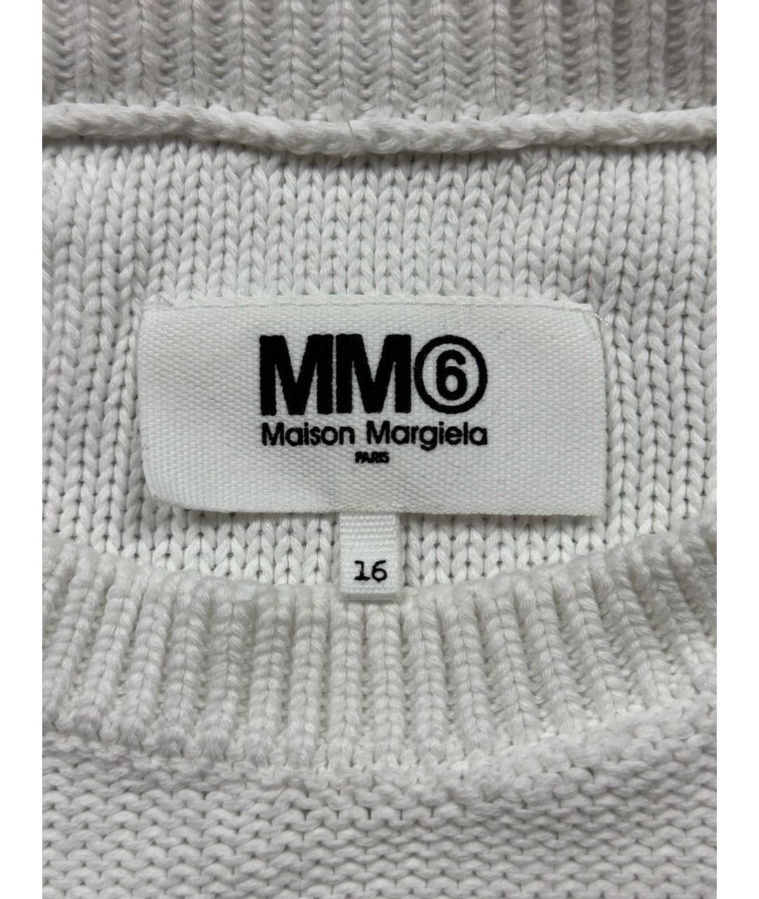 MM6 MAISON MARGIELA Белый джемпер / свитер, фото 5