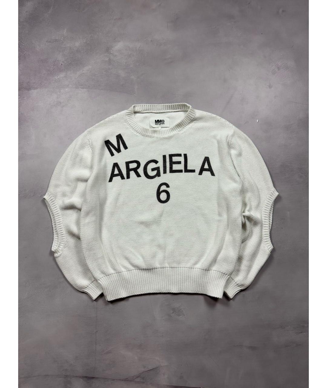 MM6 MAISON MARGIELA Белый джемпер / свитер, фото 9