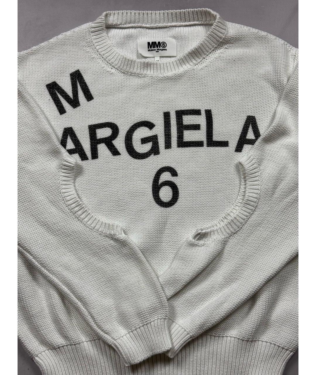 MM6 MAISON MARGIELA Белый джемпер / свитер, фото 2