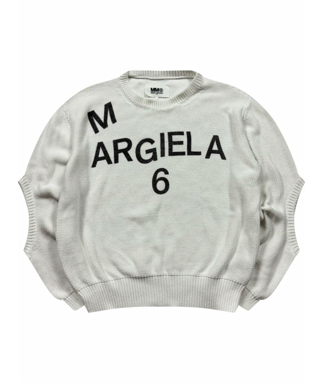 MM6 MAISON MARGIELA Белый джемпер / свитер, фото 1