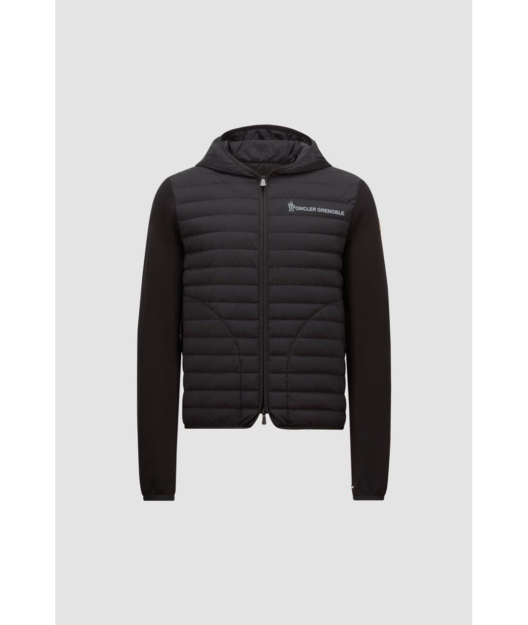 MONCLER GRENOBLE Черная синтетическая куртка, фото 7