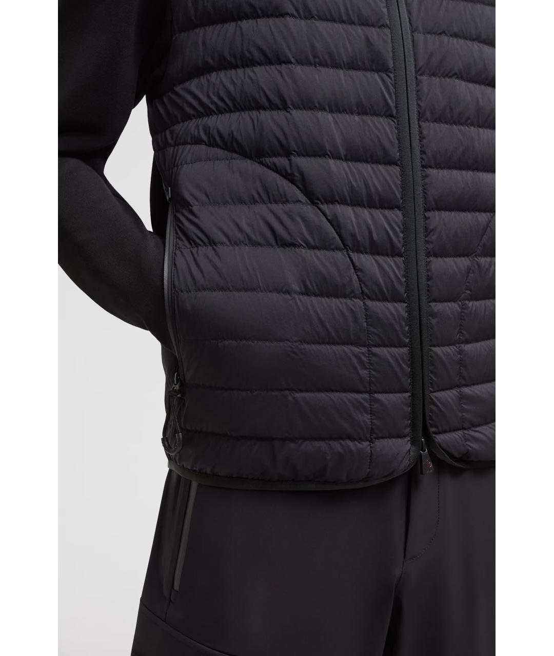 MONCLER GRENOBLE Черная синтетическая куртка, фото 6