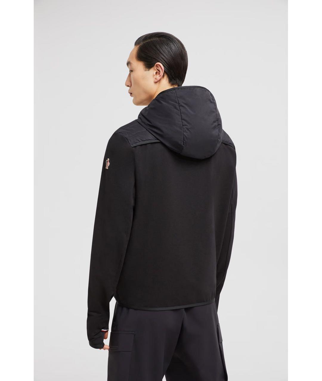 MONCLER GRENOBLE Черная синтетическая куртка, фото 5
