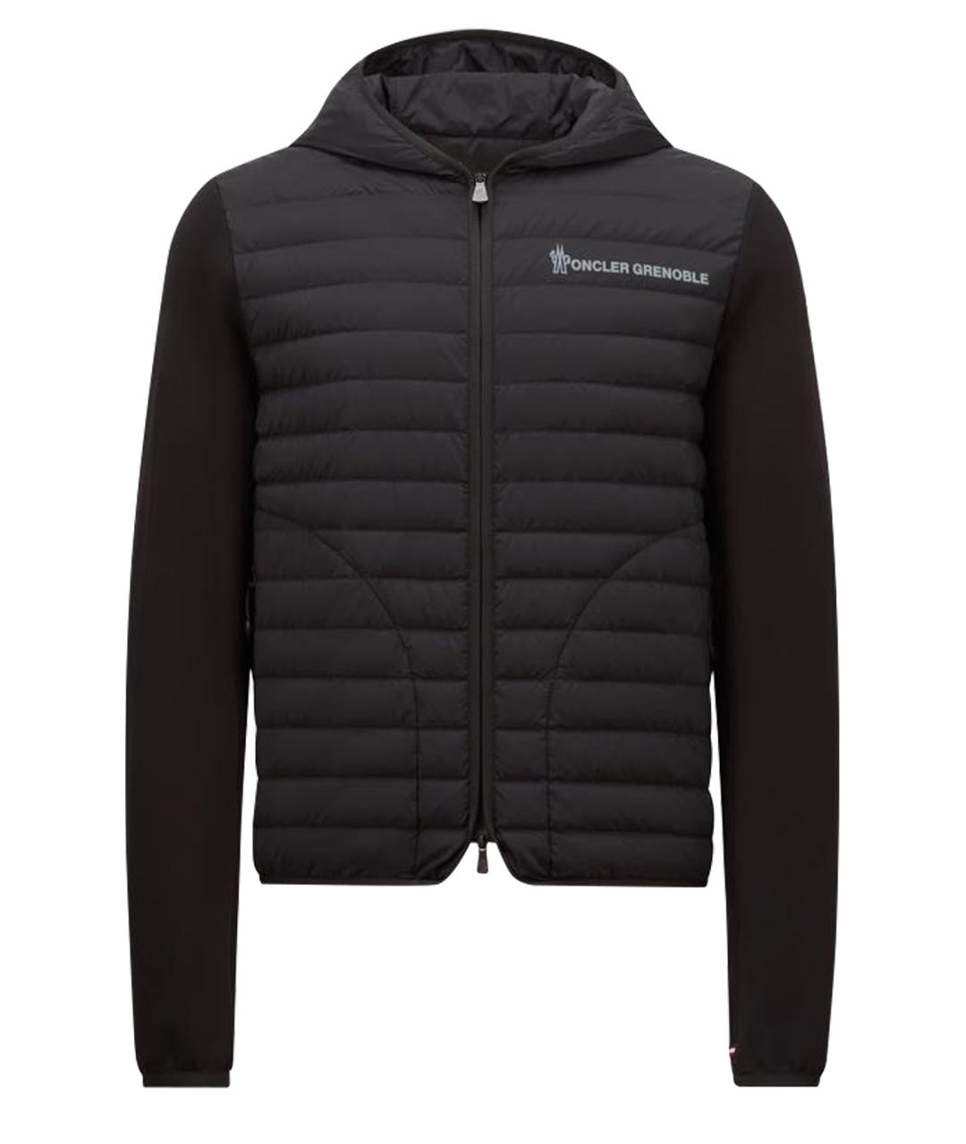 MONCLER GRENOBLE Черная синтетическая куртка, фото 1