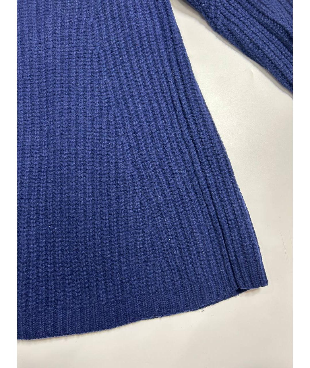 ACNE STUDIOS Синий шерстяной джемпер / свитер, фото 4