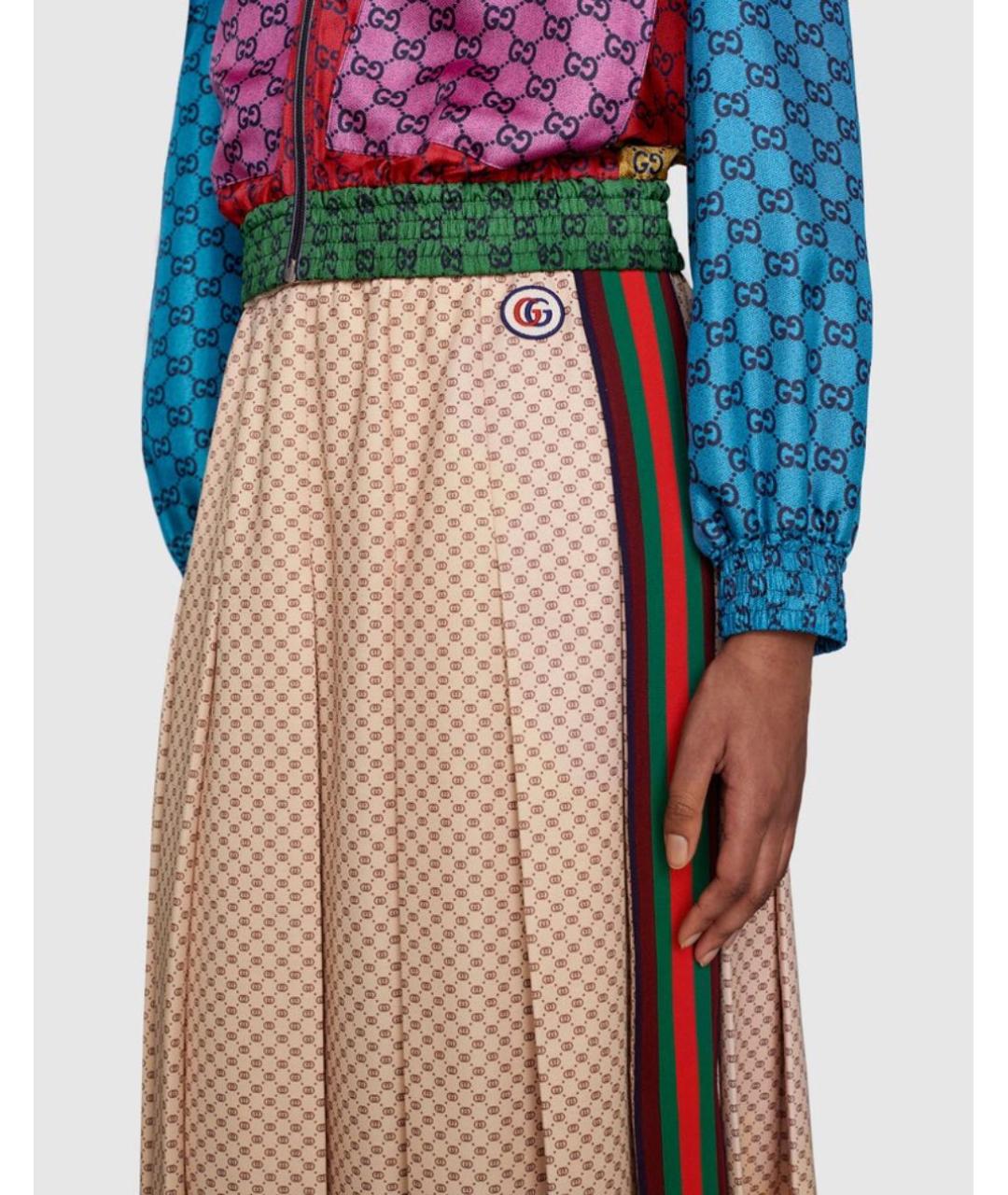 GUCCI Юбка миди, фото 4