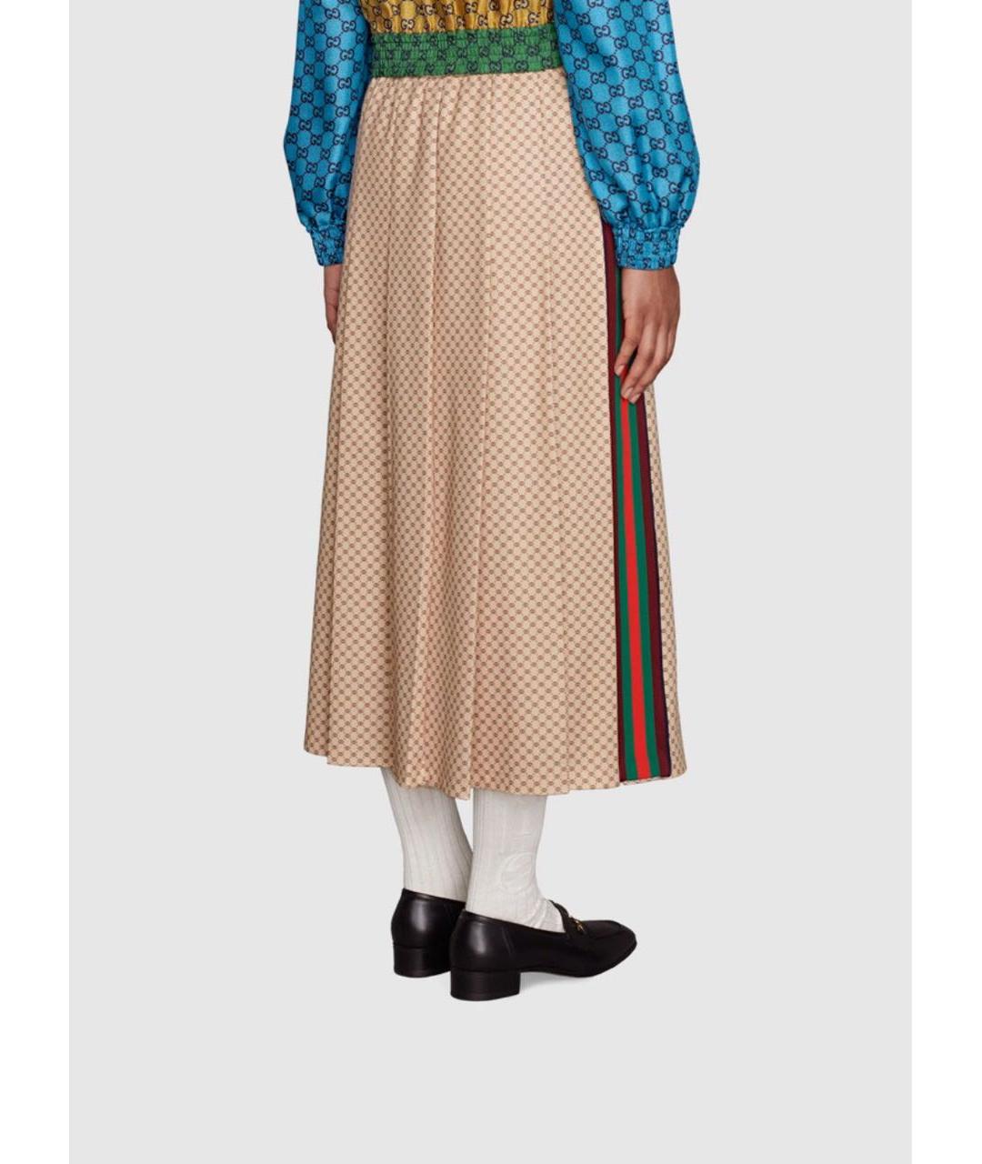GUCCI Юбка миди, фото 3