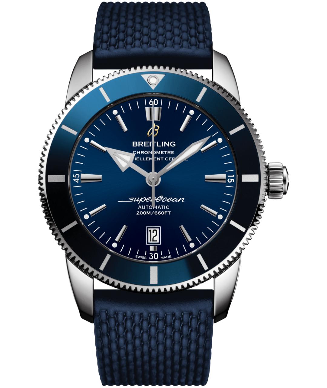 BREITLING Синие часы, фото 1