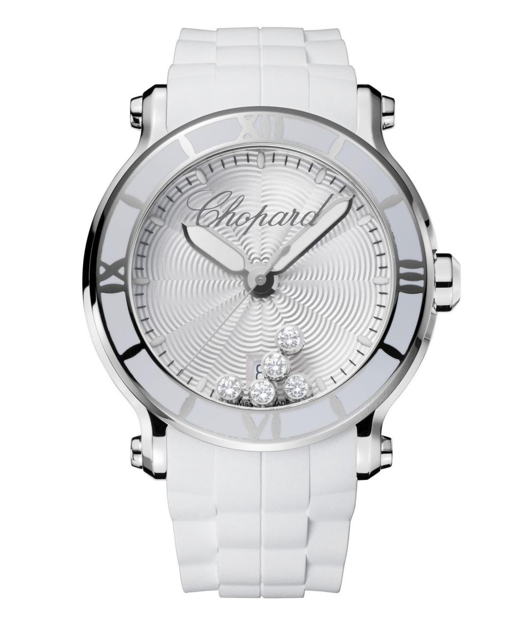 CHOPARD Белые часы, фото 2
